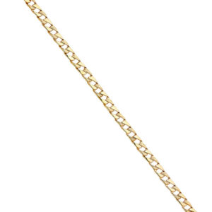 14KY Nugget Cuban Link Bracelet