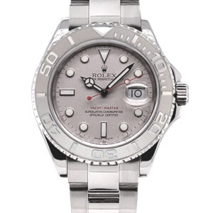 ROLEX MEN'S YACHT MASTER 40MM 16622 PLATINUM BEZEL