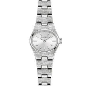 Caravelle by Bulova Silver-Tone Dial Women’s Watch 43L228