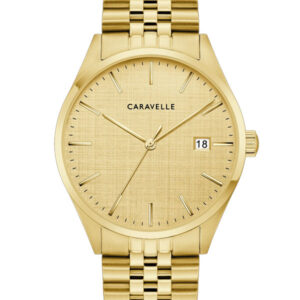 Caravelle by Bulova Champagne Dial Men’s Watch 44B132