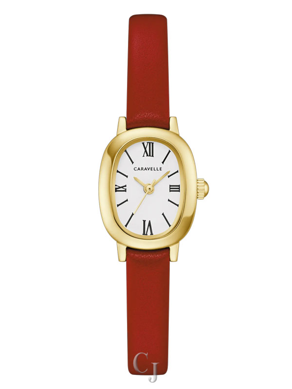 Caravelle by Bulova Leather Strap Women’s Watch 44L270