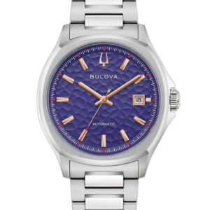 Bulova NYC Tony Bennett Purple Dial Men’s Watch 96B484