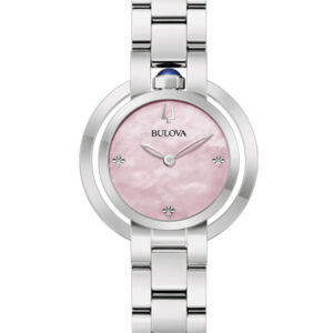 Bulova Rubaiyat Pink Dial Women’s Watch 96L338