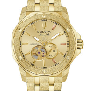 Bulova Marine Star Marc Anthony Champagne Dial Men’s Watch 97A200