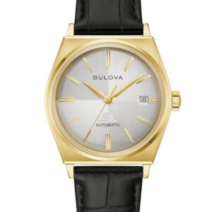 Bulova Frank Sinatra Gold-Tone IP with Beige Dial Men’s Watch 97B243