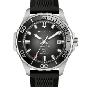 Bulova Marine Star Black Dial Men’s Watch 98B465