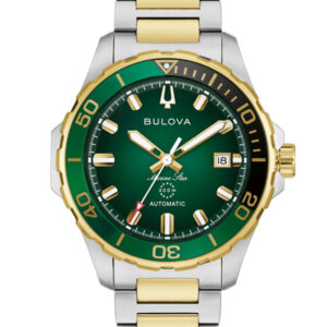 Bulova Racer Chronograph Green Dial Men’s Watch 98B468