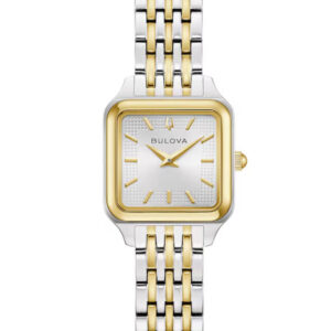 Bulova Sutton Two-Tone IP with Silver Dial Women’s Watch 98L330